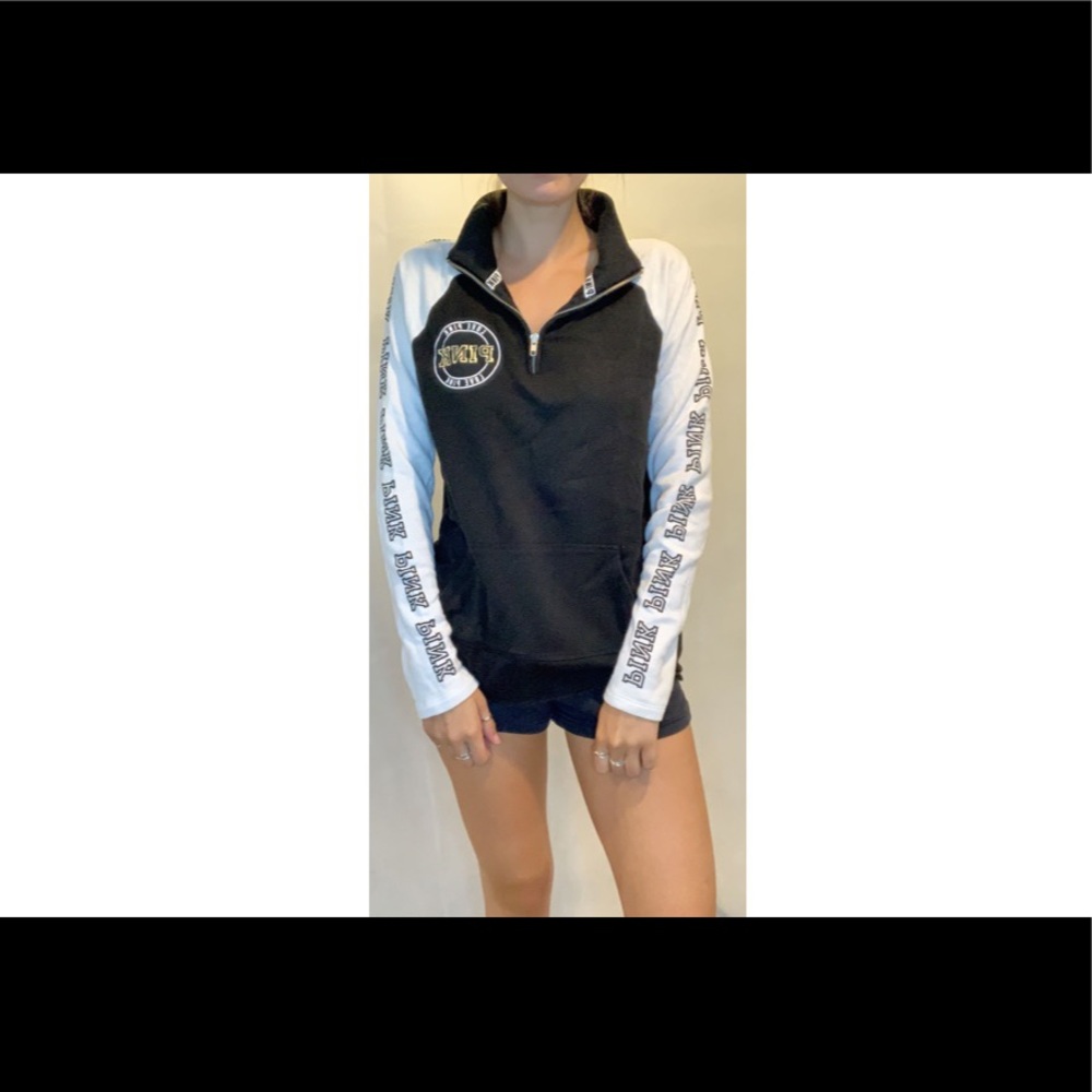 Half zip pull over